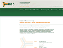 Tablet Screenshot of map-mediation.de